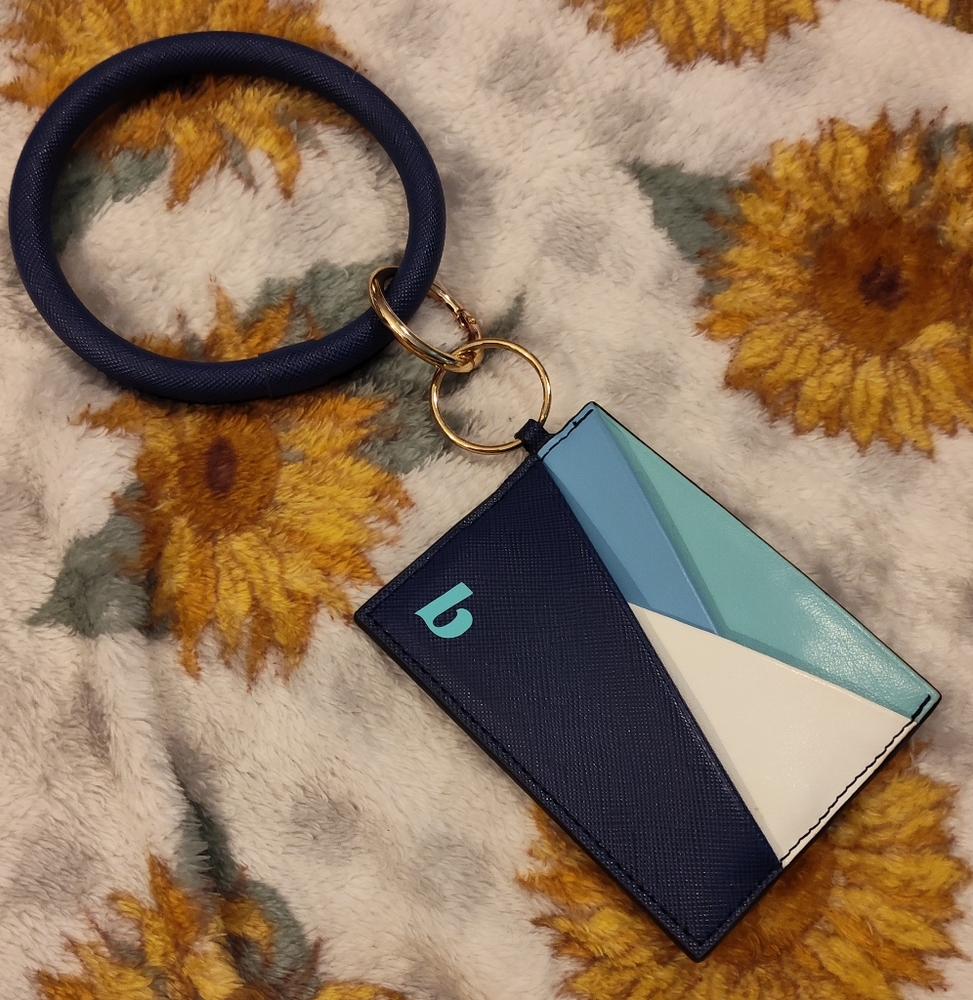 NWOT! Key Ring Card Wallet